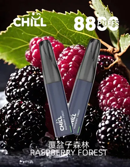 CHILL 鴨嘴獸 8800口拋棄式電子煙｜12W輸出與 550mAh電池續航，含 3%尼古丁鹽並提供多款熱銷口味