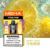 MEHA 魅嗨 TITAN 泰坦 15000口 專用煙彈｜具備 Mesh 網芯炸裂口感與 3% 尼古丁鹽，採用 15ml 巨量裝確保每一口都鮮活飽滿，搭配專用 TITAN 主機