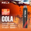 RELX Smash Go 12000口 拋棄式電子煙｜搭載獨家防乾燒技術與 400mAh 穩壓續航，具備 15ml 澎湃大容量與 3%~5% 尼古丁鹽爆爽擊喉感