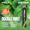 RELX Smash Go 12000口 拋棄式電子煙｜搭載獨家防乾燒技術與 400mAh 穩壓續航，具備 15ml 澎湃大容量與 3%~5% 尼古丁鹽爆爽擊喉感