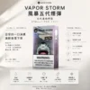 ChatGPT-Image-2026年8月25日-下午10_07_26.webp VAPOR STORM 風暴 五代通用煙彈|具備 2ml 激爽配方不嗆喉與升級陶瓷網芯防漏技術,採用 3% 尼古丁鹽極致濃郁調配,通用五代主機