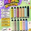 ChatGPT-Image-2026年8月31日-上午02_40_13.webp MEME 韓國熱銷 7000口 拋棄式電子煙|具備 3%尼古丁鹽黃金配比與細膩絲滑口感,完美呈現極致韓系調香層次感