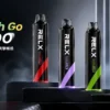 RELX Smash Go 12000口 拋棄式電子煙｜搭載獨家防乾燒技術與 400mAh 穩壓續航，具備 15ml 澎湃大容量與 3%~5% 尼古丁鹽爆爽擊喉感