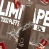 LIMI拋棄式一次性7000口-14.webp LIMI 7000口 拋棄式電子煙|具備 3.5% 尼古丁鹽強勁擊喉感與冰感水果系列清涼口感,搭載吸氣發光 LED 燈條及 650mAh 可充電池