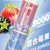LIMI 8000口 拋棄式電子煙｜具備 15ml 儲油量續航天花板與 3% 尼古丁鹽順滑擊喉體驗，結合吸氣感應發光燈條與可充電式設計