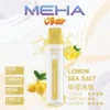 MEHA VBar 魅嗨 小白條 8500口 拋棄式電子煙｜具備 3% 尼古丁鹽黃金配方與冰爽水果系列清涼口感，採用 8500 口大容量規格，搭配 650mAh 大電量可充電設計