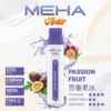 MEHA VBar 魅嗨 小白條 8500口 拋棄式電子煙｜具備 3% 尼古丁鹽黃金配方與冰爽水果系列清涼口感，採用 8500 口大容量規格，搭配 650mAh 大電量可充電設計