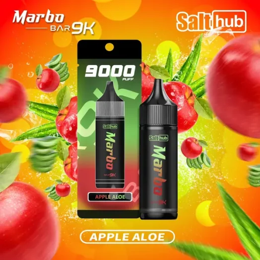 Marbo Bar 泰國熱銷 9000口拋棄式電子煙｜14ml 大容量，搭載 Mesh 網狀霧化芯與自定義可調氣流設計