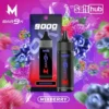 Marbo Bar 泰國熱銷 9000口拋棄式電子煙｜14ml 大容量，搭載 Mesh 網狀霧化芯與自定義可調氣流設計