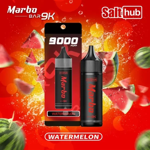Marbo Bar 泰國熱銷 9000口拋棄式電子煙｜14ml 大容量，搭載 Mesh 網狀霧化芯與自定義可調氣流設計
